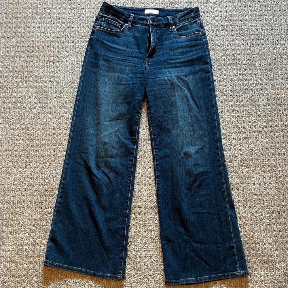 Kut from the Kloth High Rise Meg Fab Ab Wide Leg jeans